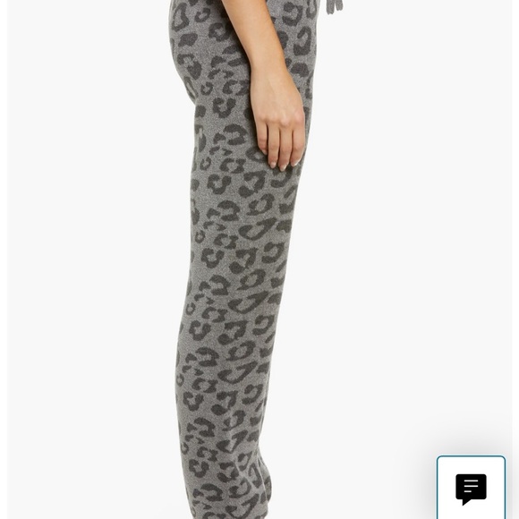 NWT Barefoot Dreams Cozy Chic Ultra Lite Track Pants, size XS. Graphite Carbon. - Picture 3 of 8